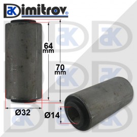 Тампон Ø 14 х Ø 32 х 70 х 64 mm